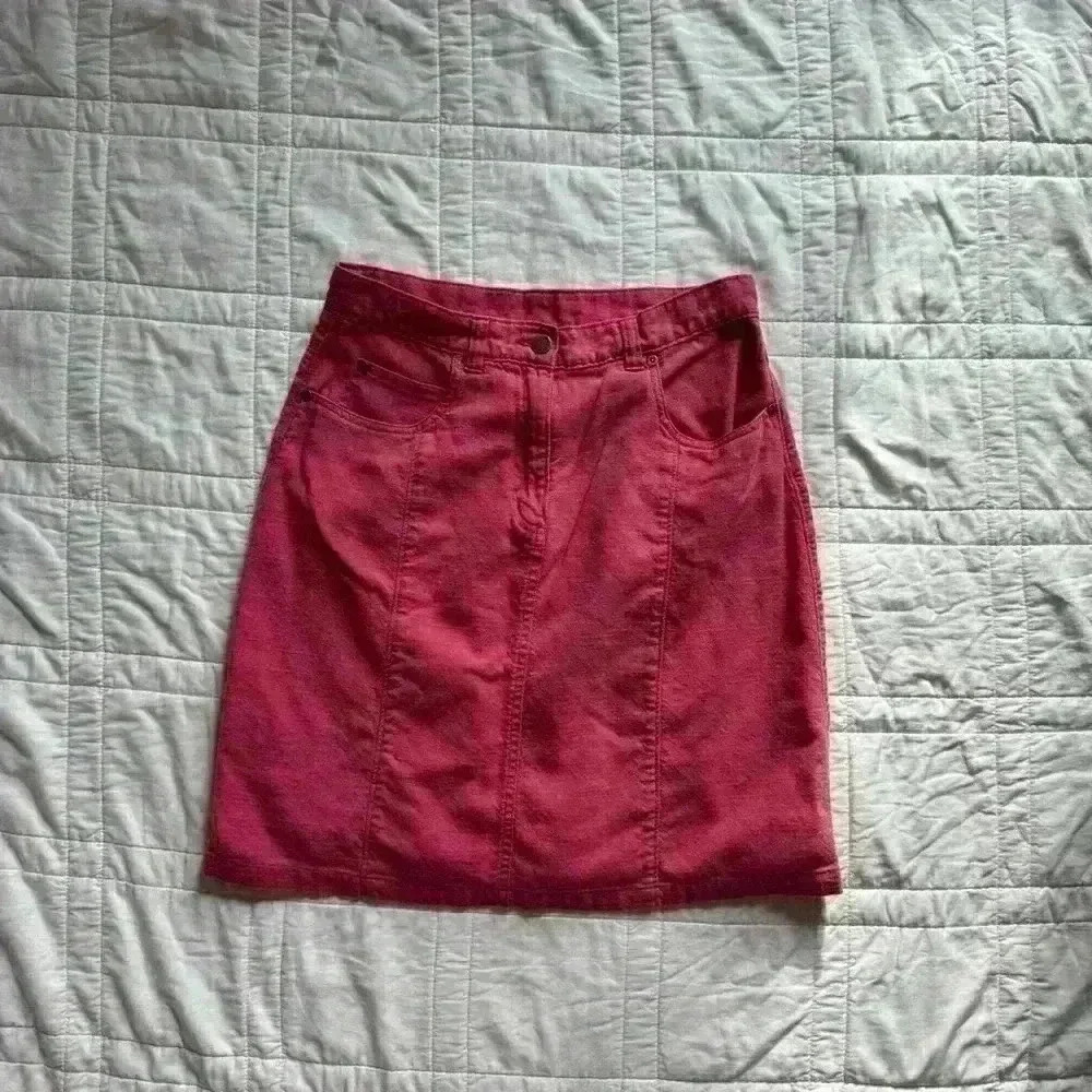 Woolrich pink denim mini skirt‎ size 10
